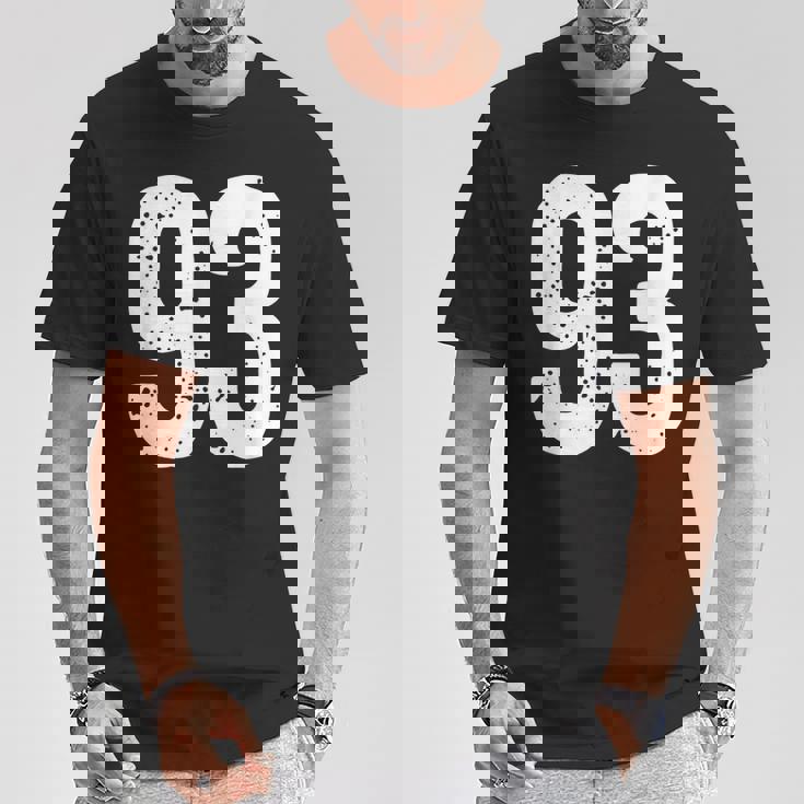 番号 93 Tシャツ 面白い贈り物