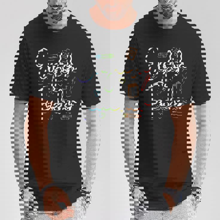 英語教師 文法 クラス 男性 女性 教員 英語教師 Tシャツ 面白い贈り物