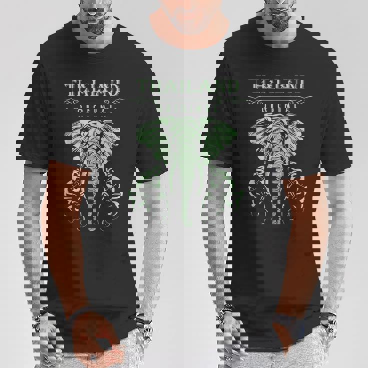 象 タイ バンコク タイ Tシャツ 面白い贈り物