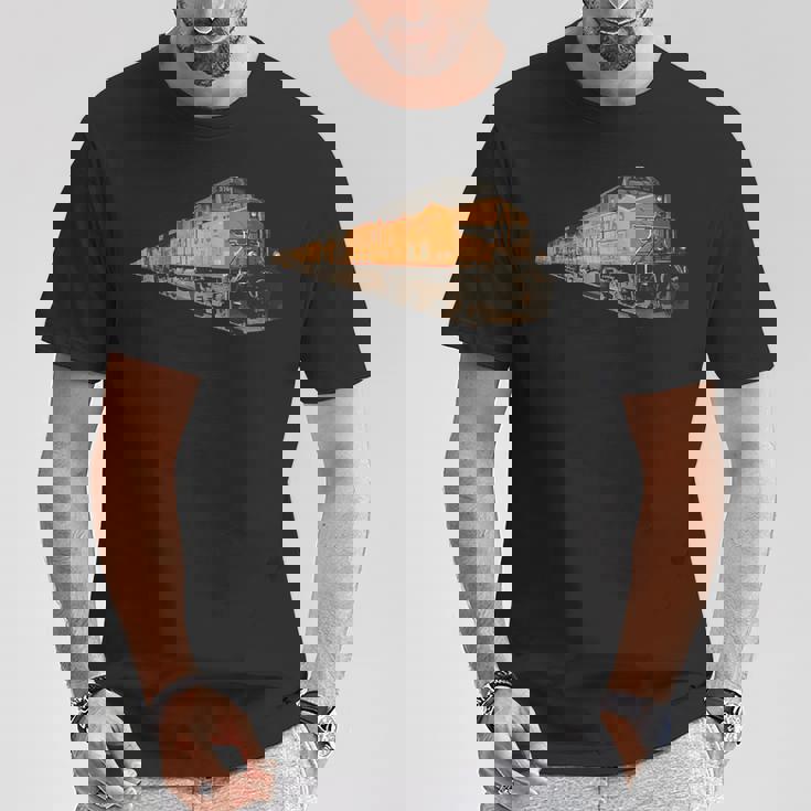 貨物列車 Tシャツ 面白い贈り物