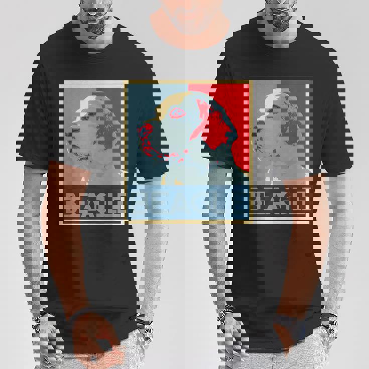 面白いtシャツ ビーグル 犬 わんこ メンズ おもしろ 面白い 服 おもしろグッズ ネタ ポスター Tシャツ 面白い贈り物