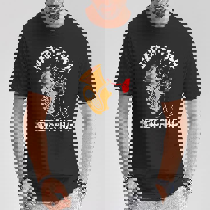 面白いチューバプレーヤー Tシャツ 面白い贈り物