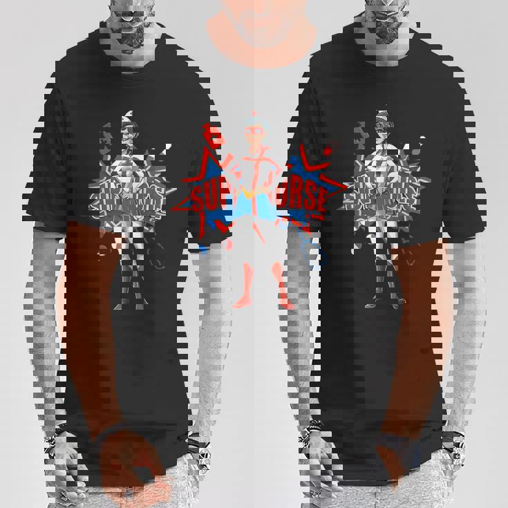 面白い看護師スーパーヒーロー面白い看護 Tシャツ 面白い贈り物