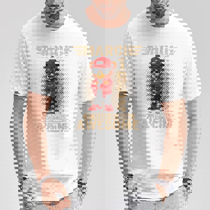 3月 72歳の誕生日 男性 女性 1954年 素晴らしいテディベア Tシャツ 面白い贈り物