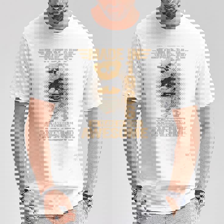 60歳 Made In 1966 テディベア 60歳 誕生日 男性 女性 Tシャツ 面白い贈り物