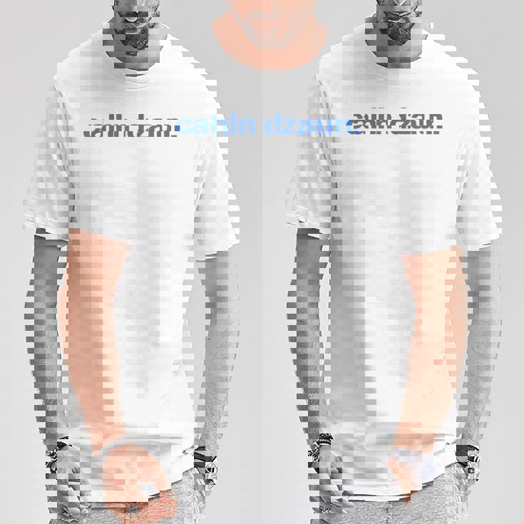 Cálmate Cahln Dzaun Camiseta unisex Regalos divertidos