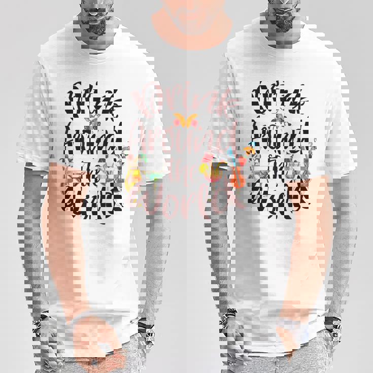 Family Drinking Around The World チェックリスト パスポート Tシャツ 面白い贈り物