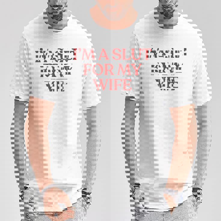 I'm Alut For My Wife Y2k Aesthetic Trendy Tシャツ 面白い贈り物