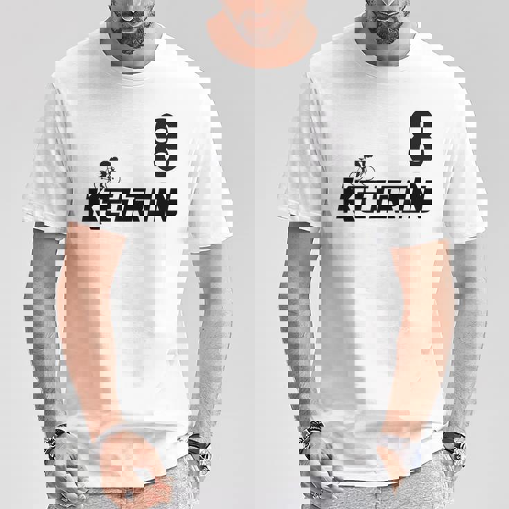 Keirin Pink Number 8 ピンクジャージ ナンバー8 レーシングリング Tシャツ 面白い贈り物