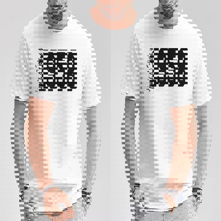 Limited Edition 1958年生まれ、68歳の誕生日 Tシャツ 面白い贈り物