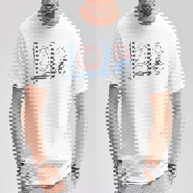 Love Baseball 野球 ギャク パロディ 名言 ジョーク Tシャツ 面白い贈り物