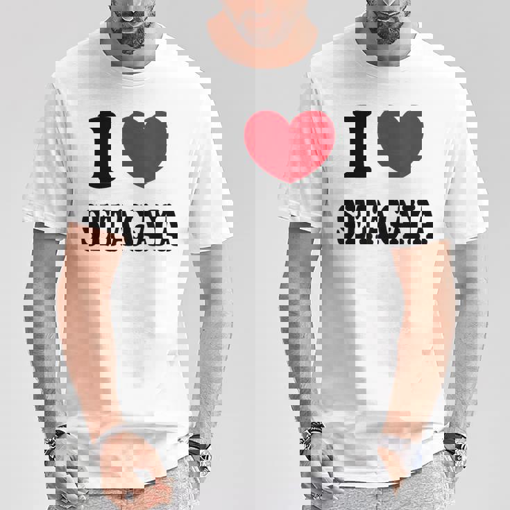 I Loveetagaya アイ・ラブ世田谷 Tシャツ 面白い贈り物