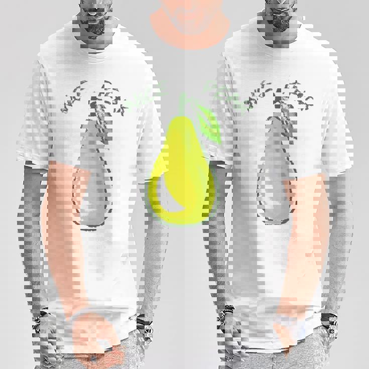 Nice Pear Fruity Égétalien T-Shirt Cadeaux drôles