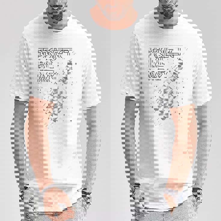 Project Hail Mary 宇宙ロケット船 Tシャツ 面白い贈り物