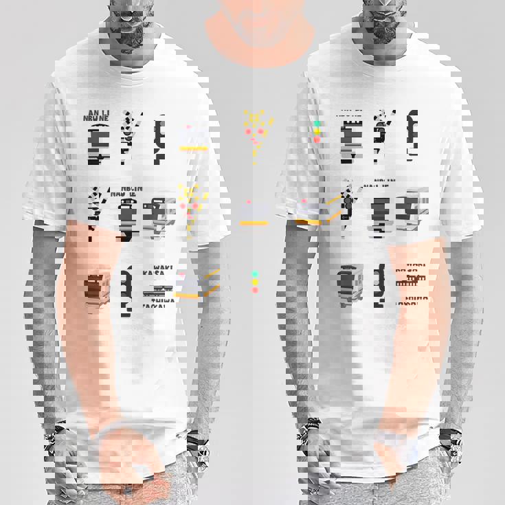 Tokyo Train 南武線 Tシャツ 面白い贈り物