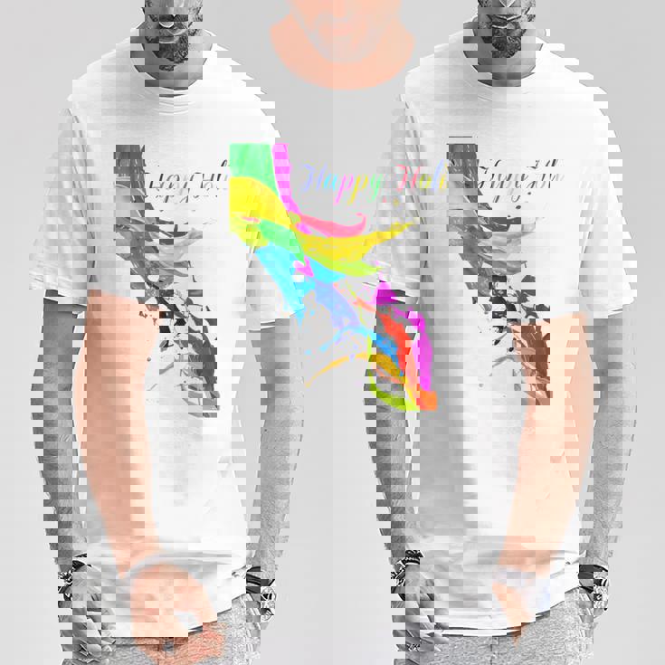 Vibrant And Colorful Holi Tシャツ 面白い贈り物