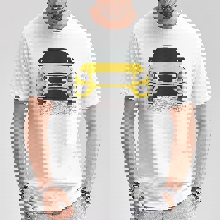 Voiture Jaune –Oyage En Routeoyage Automobile Et Amateur Deoiture T-Shirt Cadeaux drôles