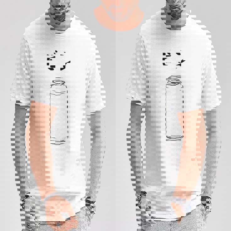 【ビン】おもしろ 面白い ウケる ふざけ ネタ 笑える 宴会用 文字 言葉 まぬけ Tシャツ 面白い贈り物