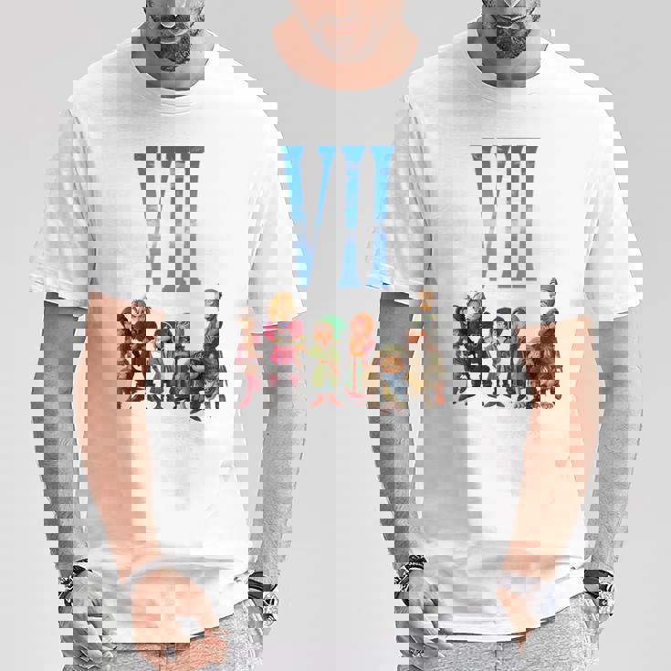 【公式】『ドラゴンクエストvii Reimagined』冒険者パーティ Tシャツ 面白い贈り物