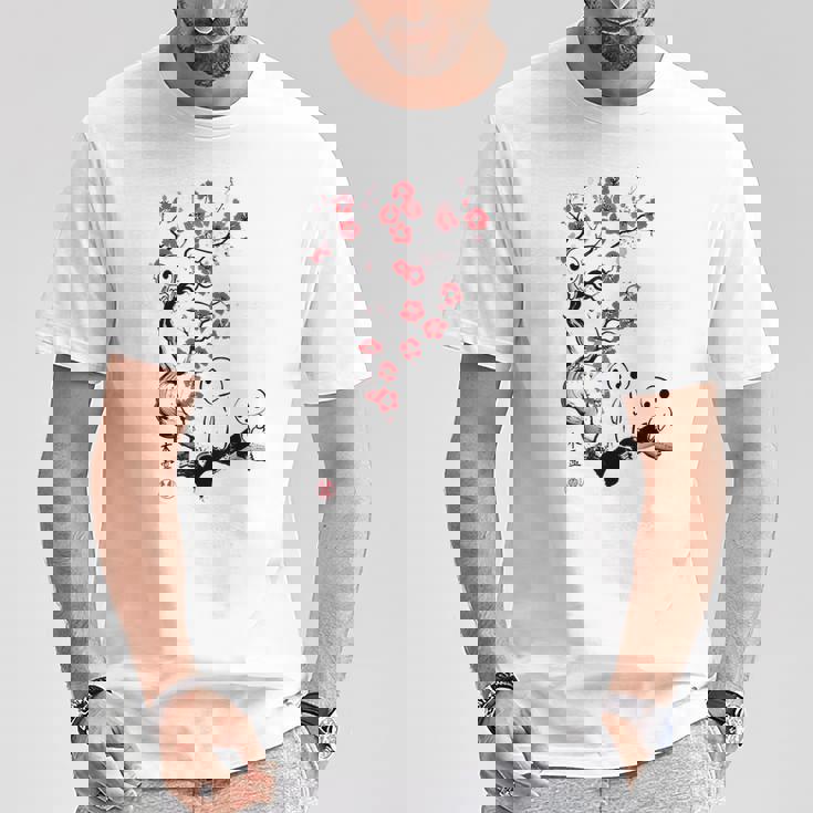 こだま 日本の幽霊 日本 童話 Tシャツ 面白い贈り物