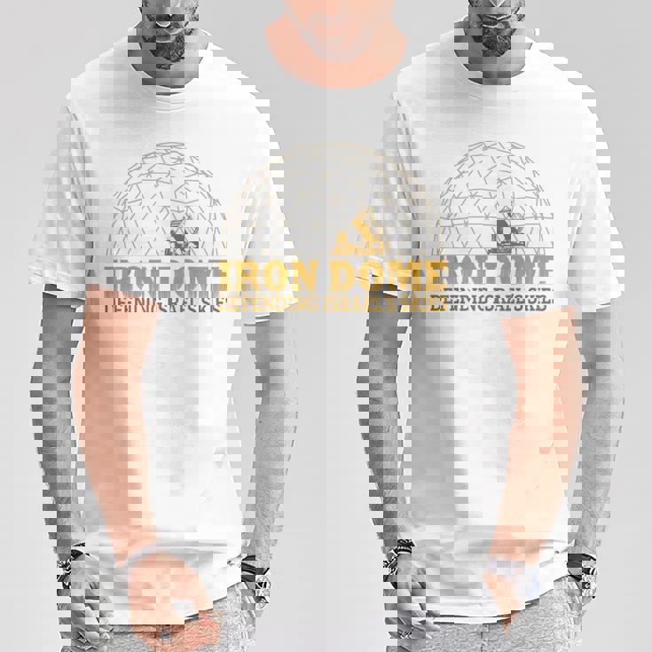 アイアンドーム イスラエル国防軍 Idf ユダヤ人ギフト プロイスラエル Tシャツ 面白い贈り物