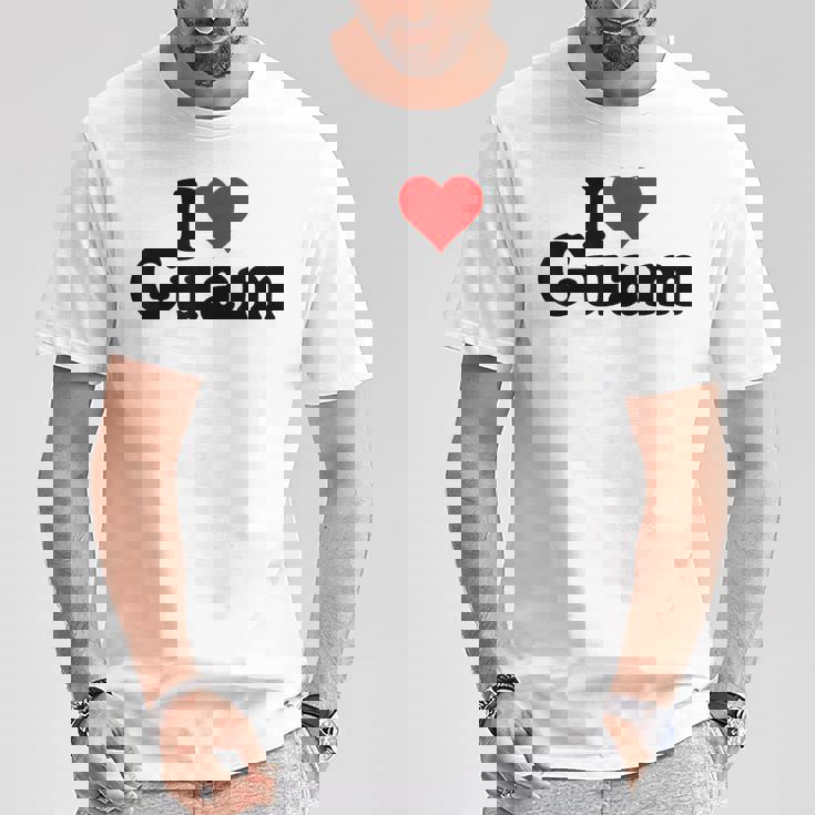 アイラブハートグアムグアマニアンプライド Tシャツ 面白い贈り物