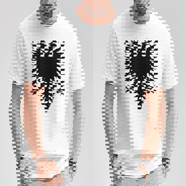 アルバニア国旗 アルバニア バルカン アルバニア国旗 アルバニア国旗 アルバニア国旗 Tシャツ 面白い贈り物