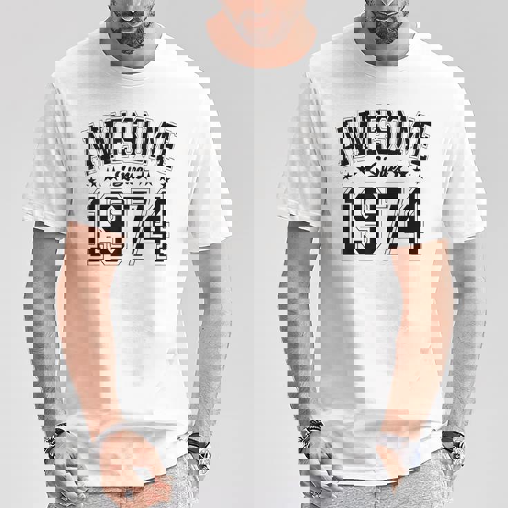 オーサム・ビンテージ1974年 Tシャツ 面白い贈り物