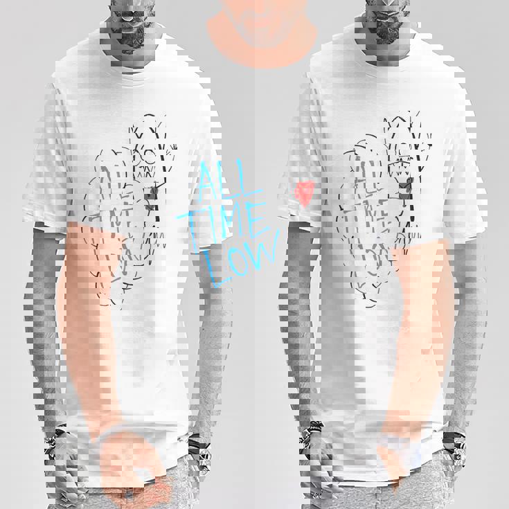 オールタイムローモンスターハート Tシャツ 面白い贈り物