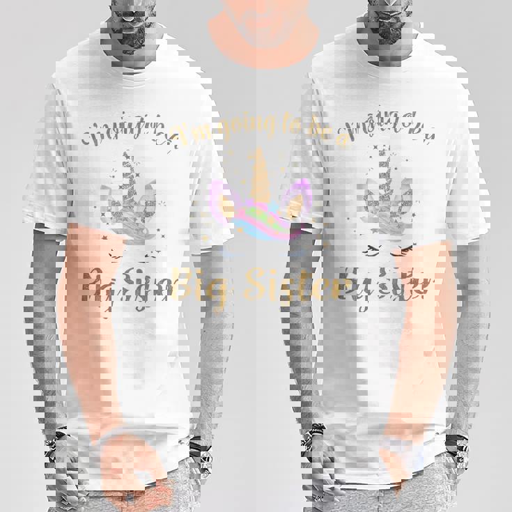 キッズ Bigister ユニコーン I'm Going To Be A Bigister Tシャツ 面白い贈り物