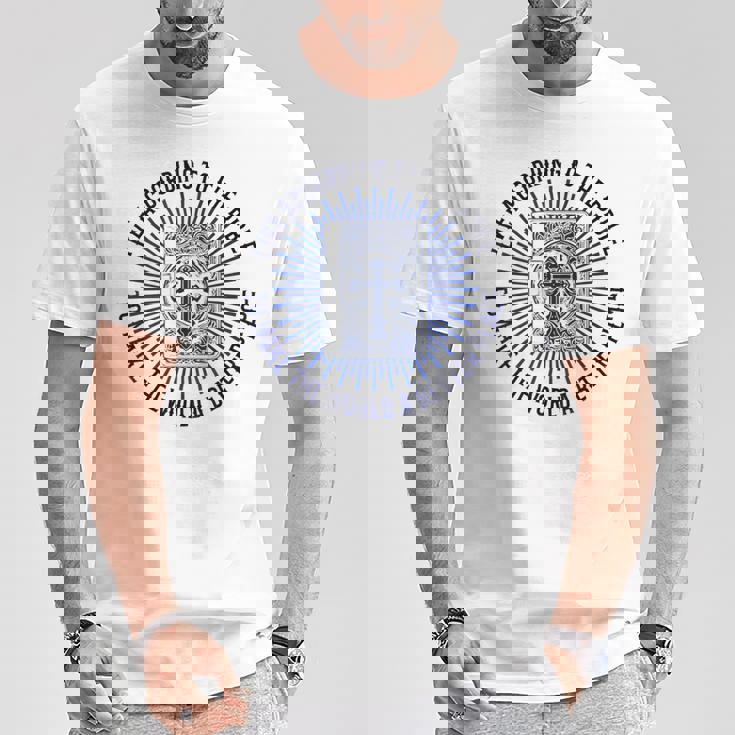 キリスト教信仰 聖書の学び キリスト教 イエス Tシャツ 面白い贈り物