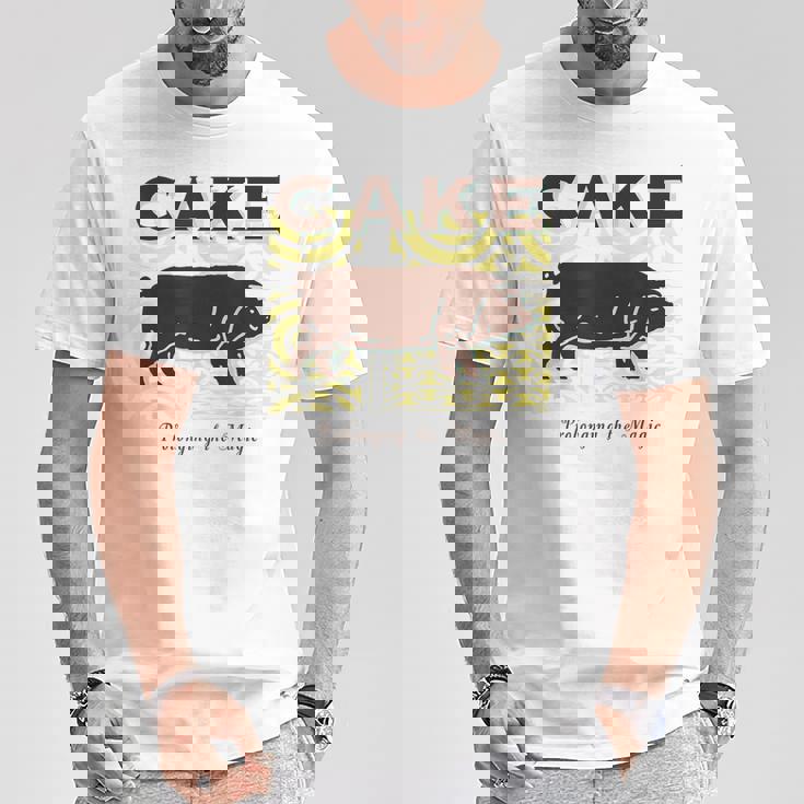 ケーキ 長引き The Magic Tシャツ 面白い贈り物