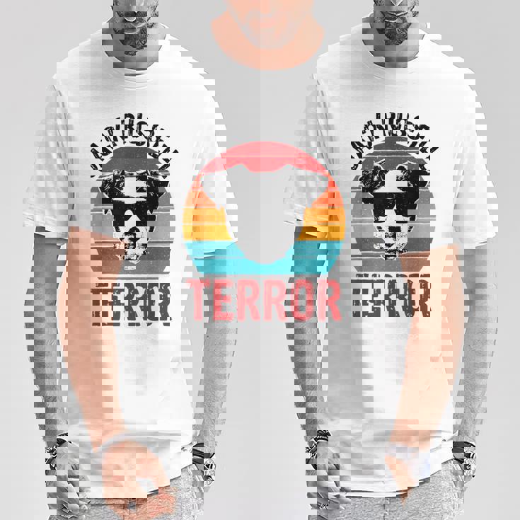 ジャック・ラッセル・テラー・テリア ファニー パーソンズ 犬 Tシャツ 面白い贈り物