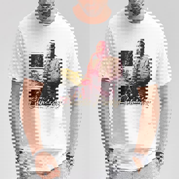 チャーリー_002_Back Printed Tシャツ 面白い贈り物