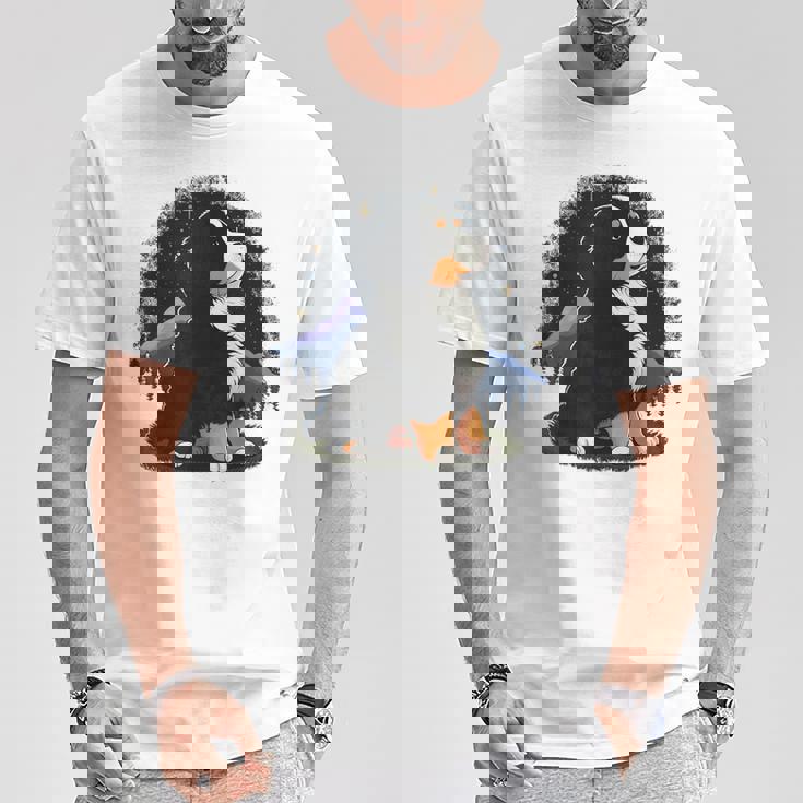 バーニーズマウンテンドッグ かわいいバーニーズマウンテンドッグ Tシャツ 面白い贈り物