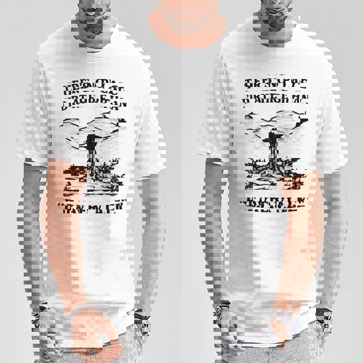 ビーバー・バレーより居場所はない Tシャツ 面白い贈り物