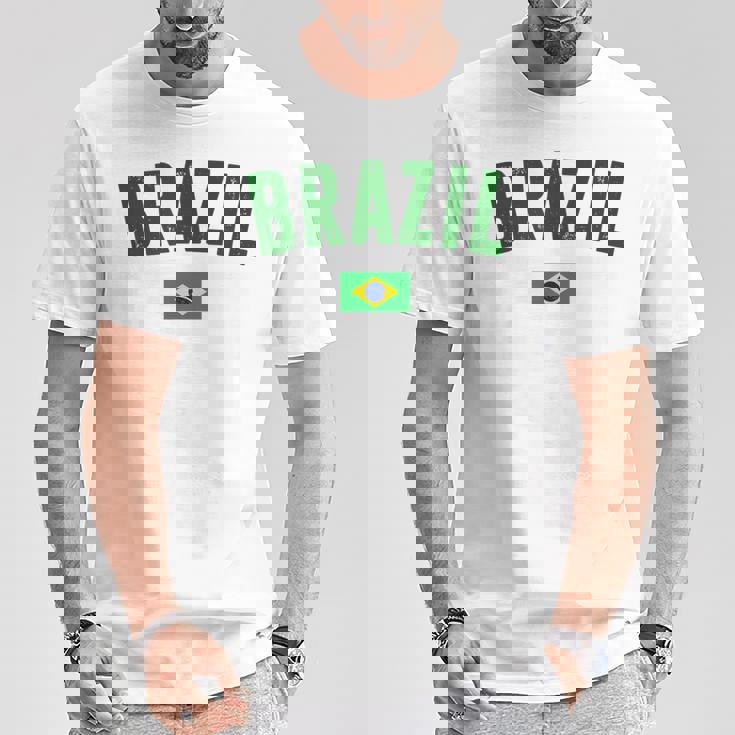 ブラジルシャツ メンズ レディース キッズ ブラジル サッカーファン Tシャツ 面白い贈り物
