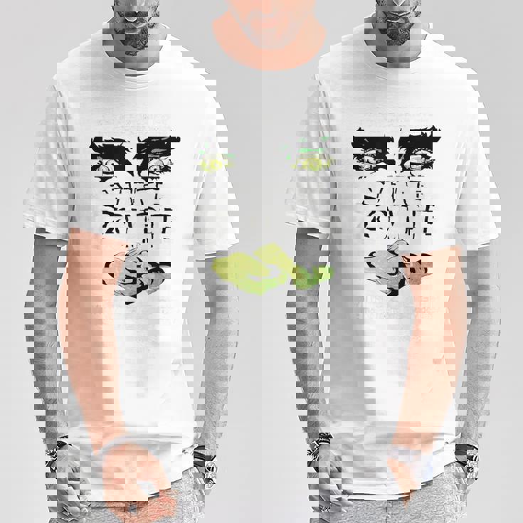 ホワイトゾンビ映画ポスター Tシャツ 面白い贈り物