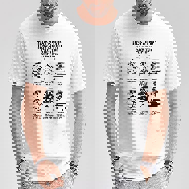 暇なときにやること、キャンピングカー、キャンピングカー Tシャツ 面白い贈り物