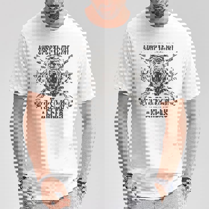 狩猟用品 狩猟服 狩猟用ライフル ハンター Tシャツ 面白い贈り物