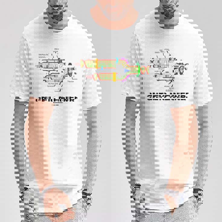 遺伝子工学者 Dna複製 分子生物学 ユーモア Tシャツ 面白い贈り物