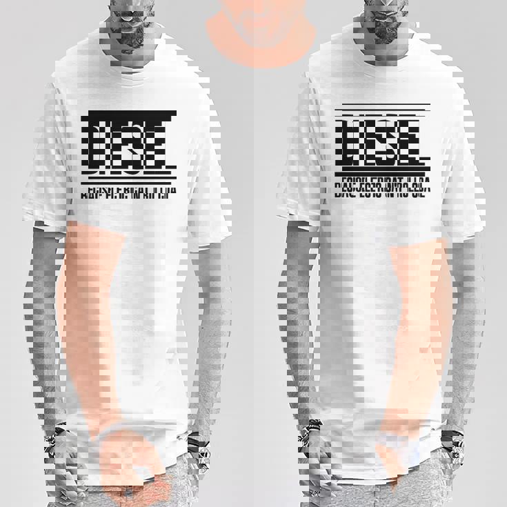 面白いディーゼルトラックtシャツ。 長袖tシャツ Tシャツ 面白い贈り物