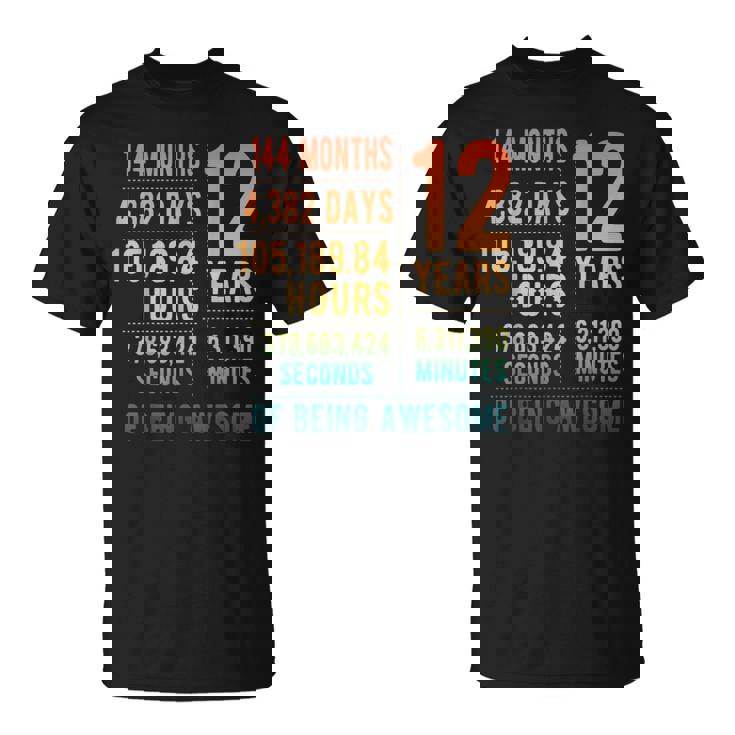 12歳の誕生日 男の子 女の子 面白い 12歳 Tシャツ