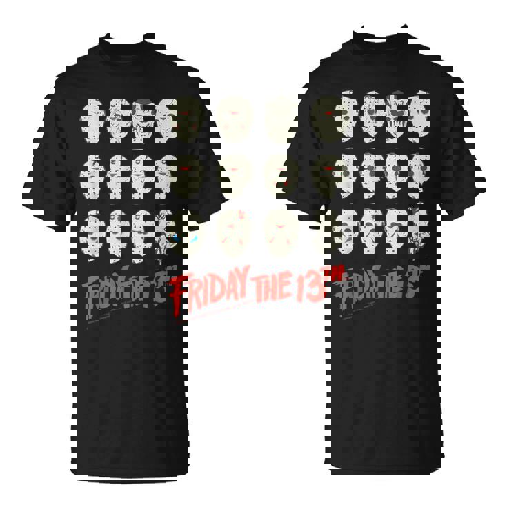 13日の金曜日 ハロウィン デザインマスク Tシャツ