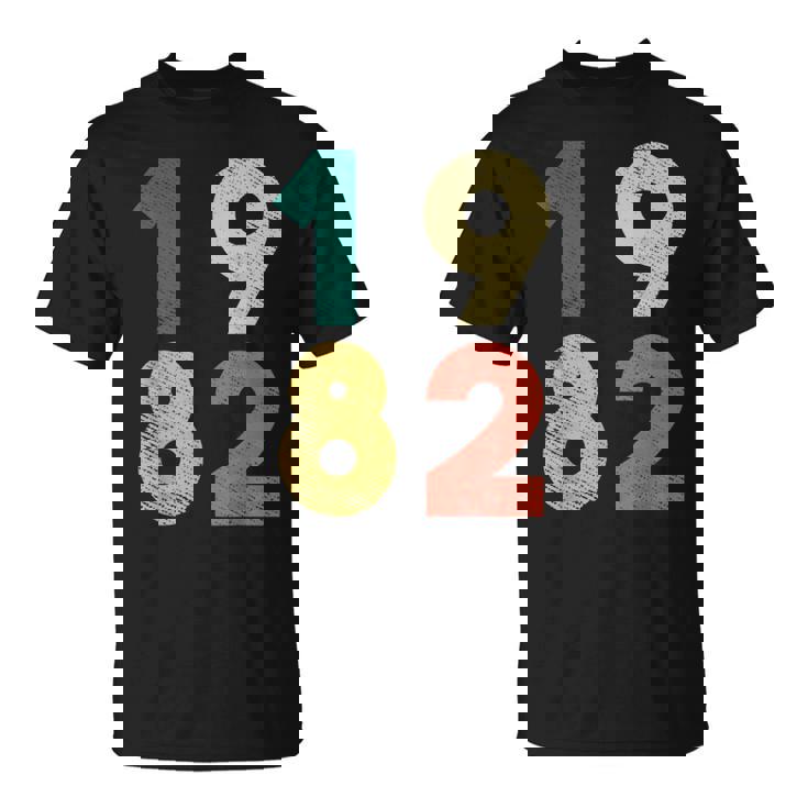 1982 デザイン レトロバースデーヴィンテージ 1982 Tシャツ