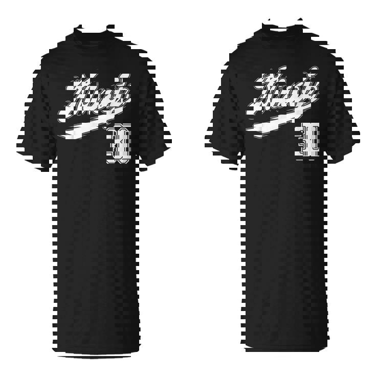 30 歳 誕生日 三十路 祝い 30歳 30才 お祝い 男性 女性 アラサー 贈り物 野球 ユニフォーム Tシャツ