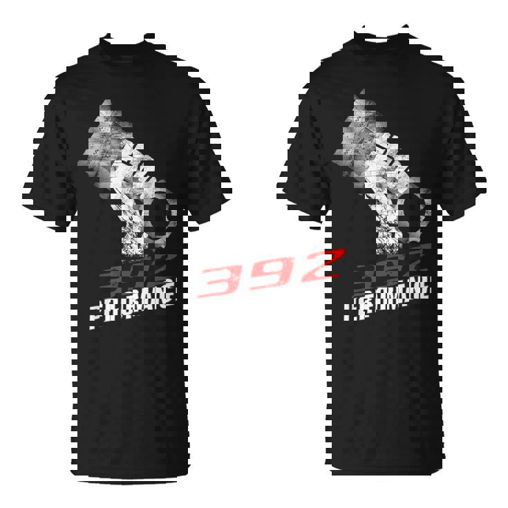 392 パフォーマンス レース ピストン 64 カー Tシャツ