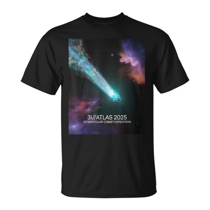3IAtlas 2025 Astronomía Cósmica Espacial Cometa Interestelar Camiseta unisex