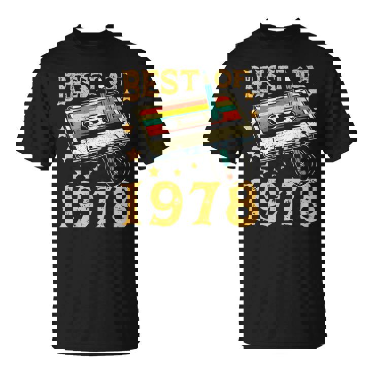 47 Cumpleaños 47 Años Hombre Intage 1978 Regalo Camiseta unisex