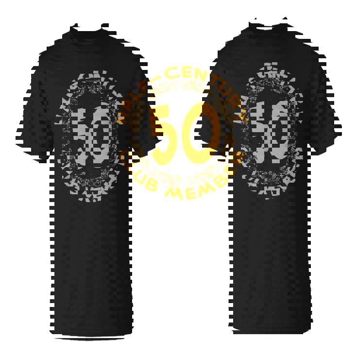 50歳の誕生日パーティー記念tシャツ、ハーフセンチュリークラブ Tシャツ